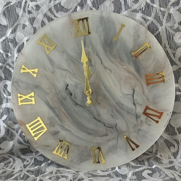 Epoxy Resin Wall Clock