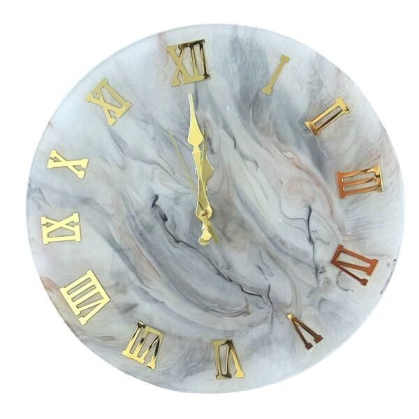 Epoxy Resin Wall Clock - Image 2